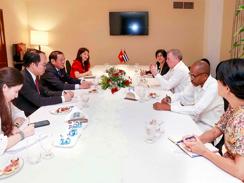 Việt Nam - Cuba: Phát triển hợp tác du lịch song phương đi vào hiệu quả, thực chất - Anh 1
