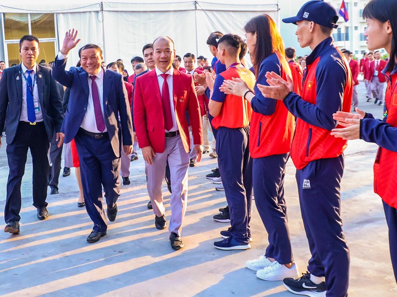 Bộ trưởng Bộ VHTTDL Nguyễn Văn Hùng gửi Thư chúc mừng Đoàn Thể thao Việt Nam - Anh 1