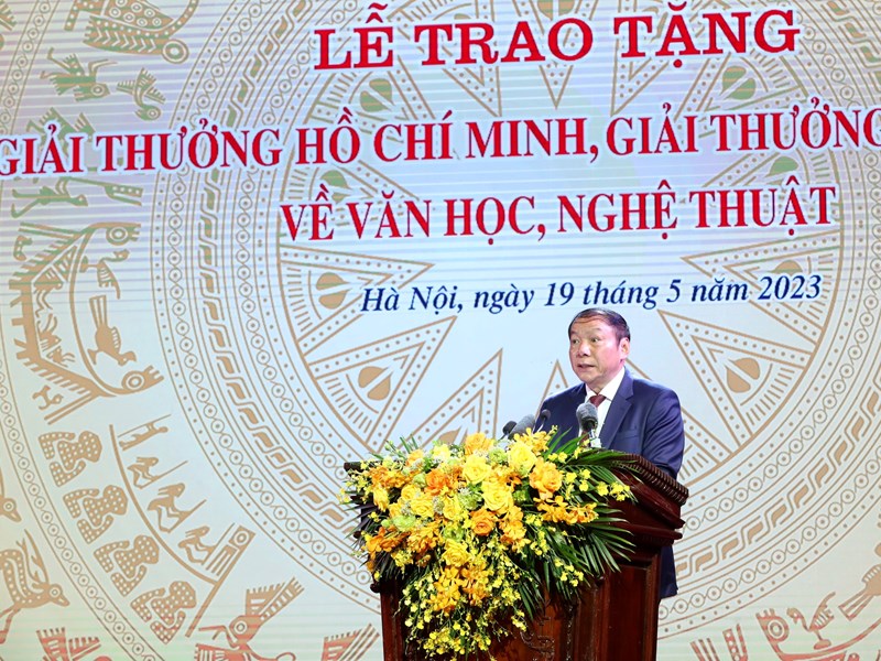 Chủ tịch nước Võ Văn Thưởng: “Đất nước ta cần nhiều hơn nữa các tác phẩm có giá trị cao về tư tưởng và nghệ thuật” - Anh 3