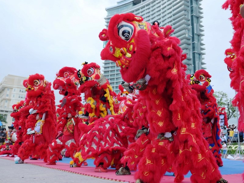 Đặc sắc Lễ hội lân, sư, rồng tại Festival Biển Nha Trang - Anh 3