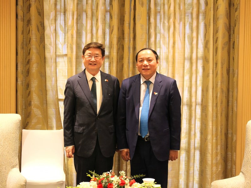 Bộ trưởng Nguyễn Văn Hùng đề nghị Hàn Quốc hỗ trợ truyền thông về gia đình đa văn hóa Việt - Hàn trên Báo Văn Hóa - Anh 5