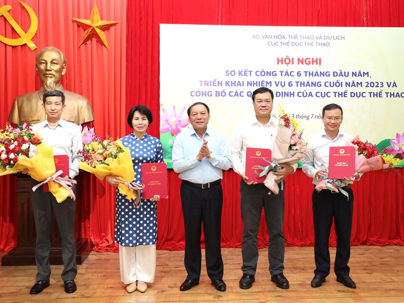 Bộ trưởng Nguyễn Văn Hùng: Xây dựng Cục Thể dục Thể thao đoàn kết, năng động, sáng tạo - Anh 3