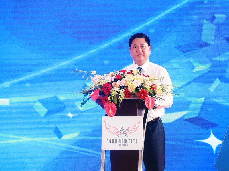Ninh Thuận: Khởi công Dự án Khu đô thị mới Đầm Cà Ná hơn 4.500 tỉ đồng - Anh 1