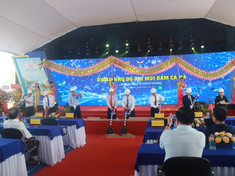 Ninh Thuận: Khởi công Dự án Khu đô thị mới Đầm Cà Ná hơn 4.500 tỉ đồng - Anh 2
