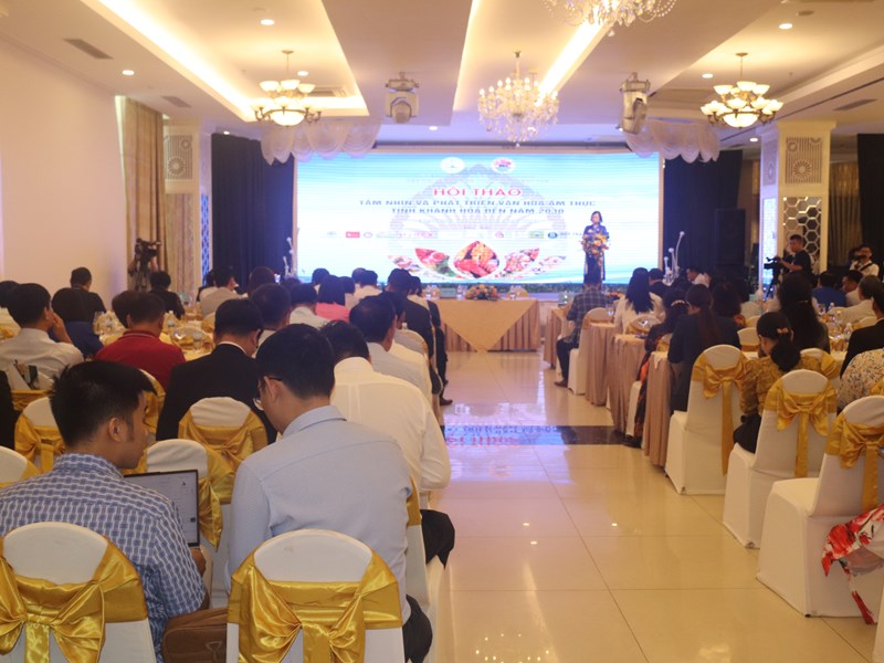 Hội thảo “Tầm nhìn và phát triển văn hóa ẩm thực tỉnh Khánh Hòa đến năm 2030” - Anh 2