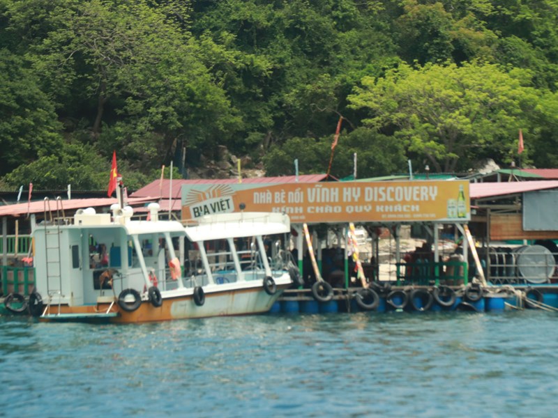 Ninh Thuận: Tháo bỏ cầu gỗ du lịch không an toàn trên vịnh Vĩnh Hy - Anh 5