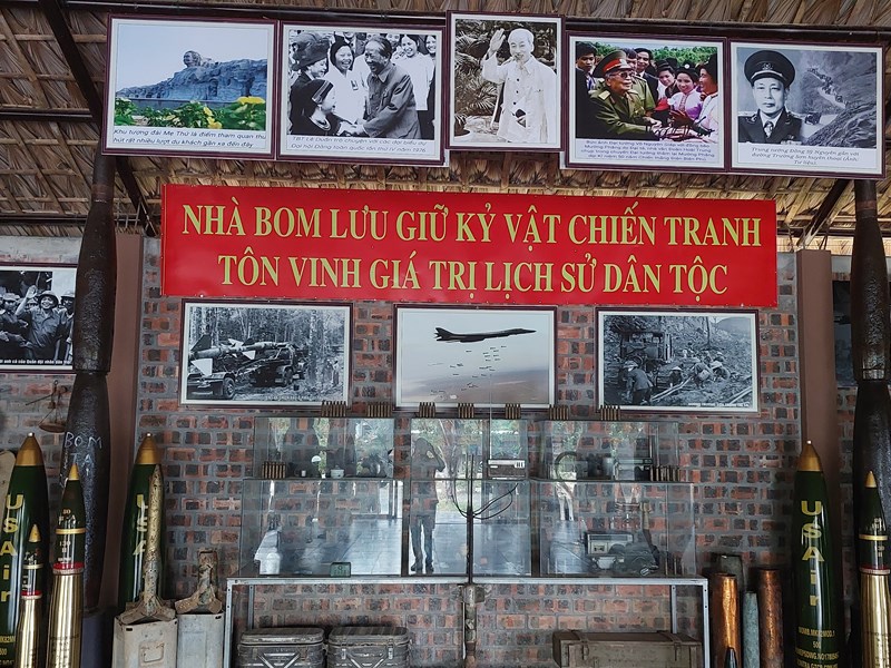 Độc đáo ngôi nhà bom - kỷ vật chiến tranh ở Quảng Trị - Anh 1