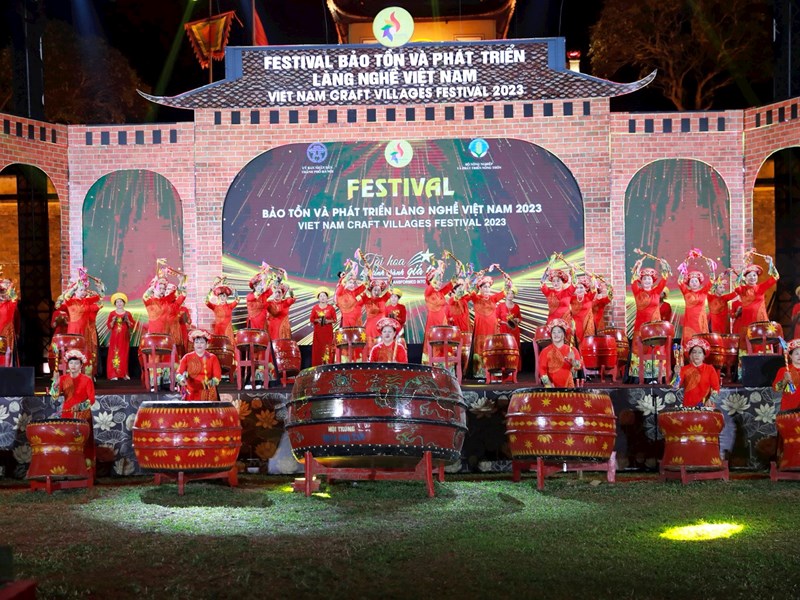 Khai mạc Festival Bảo tồn và phát triển làng nghề Việt Nam năm 2023 - Anh 4