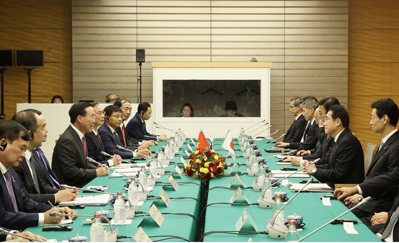 Việt Nam – Nhật Bản nâng cấp quan hệ lên Đối tác chiến lược toàn diện vì hòa bình và thịnh vượng tại châu Á và trên thế giới - Anh 2