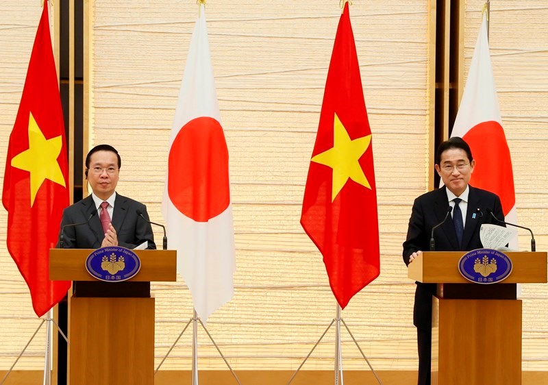 Việt Nam – Nhật Bản nâng cấp quan hệ lên Đối tác chiến lược toàn diện vì hòa bình và thịnh vượng tại châu Á và trên thế giới - Anh 3