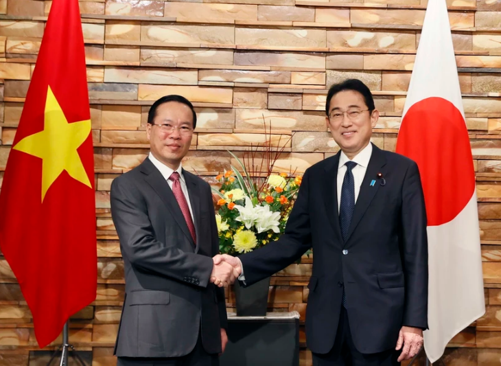 Tuyên bố chung về việc nâng cấp quan hệ Việt Nam - Nhật Bản lên Đối tác Chiến lược toàn diện vì hòa bình và thịnh vượng tại châu Á và trên thế giới - Anh 1
