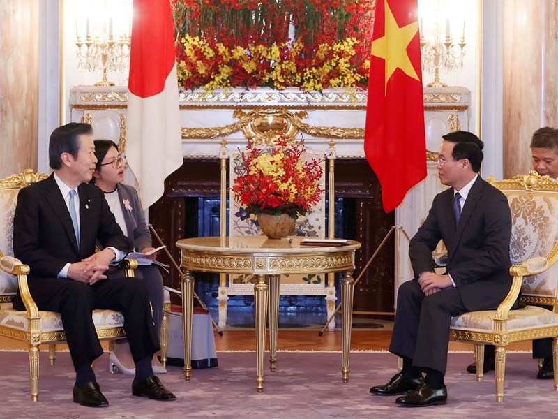 Chủ tịch nước Võ Văn Thưởng tiếp lãnh đạo các Đảng và nhóm Nghị sĩ thân thiết với Việt Nam - Anh 3