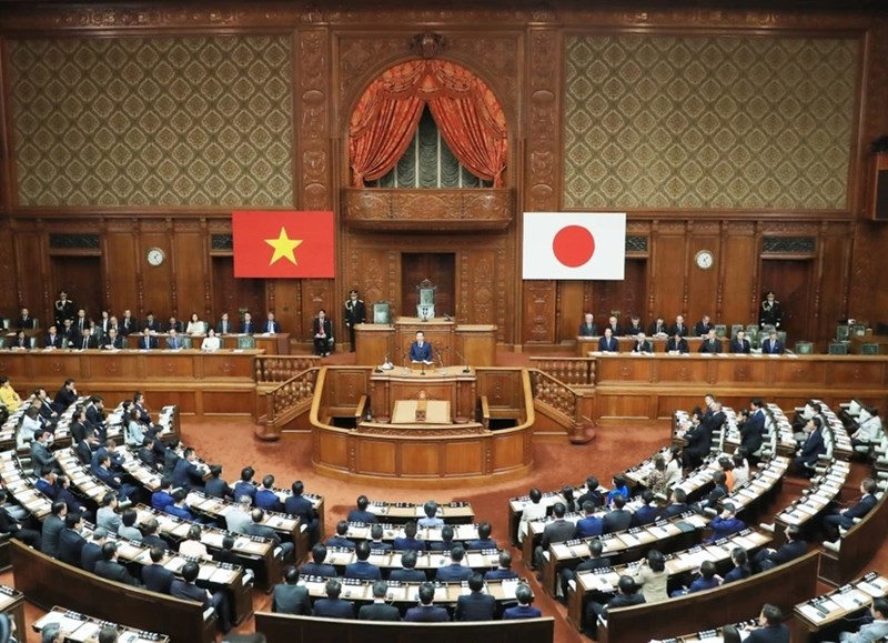 Toàn văn phát biểu của Chủ tịch nước Võ Văn Thưởng tại Quốc hội Nhật Bản - Anh 2