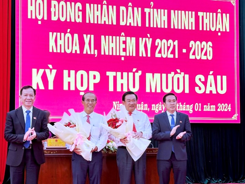 Ông Trịnh Minh Hoàng giữ chức Phó Chủ tịch UBND tỉnh Ninh Thuận - Anh 2