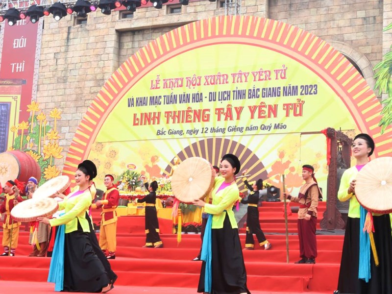 Nhiều lễ hội độc đáo tại Tuần Văn hóa - Du lịch tỉnh Bắc Giang năm 2024 - Anh 2