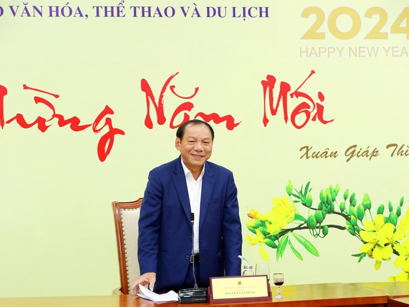 Bộ trưởng Nguyễn Văn Hùng:  Nỗ lực thúc đẩy khát vọng xây dựng toàn ngành ngày càng phát triển - Anh 2