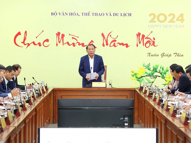 Bộ trưởng Nguyễn Văn Hùng:  Nỗ lực thúc đẩy khát vọng xây dựng toàn ngành ngày càng phát triển - Anh 1