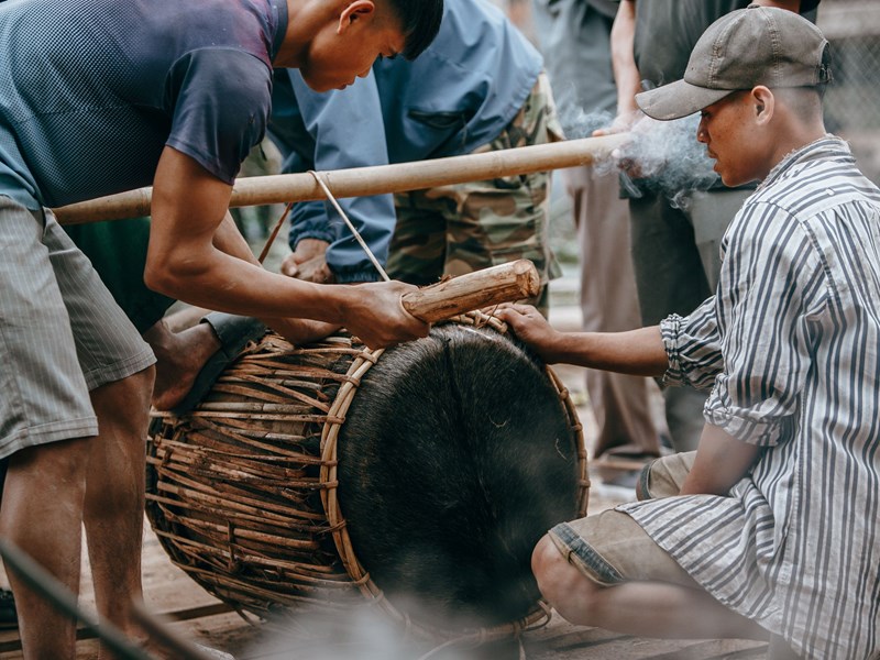 Lưu truyền và lan toả lễ hội đập trống của người Ma Coong - Anh 3