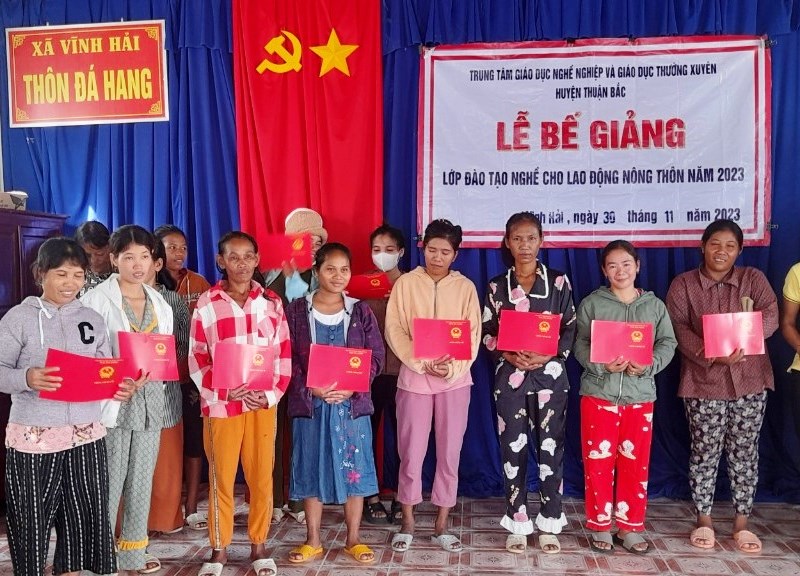 Ninh Thuận: Huyện Ninh Hải đạt nhiều kết quả trong công tác giảm nghèo - Anh 2