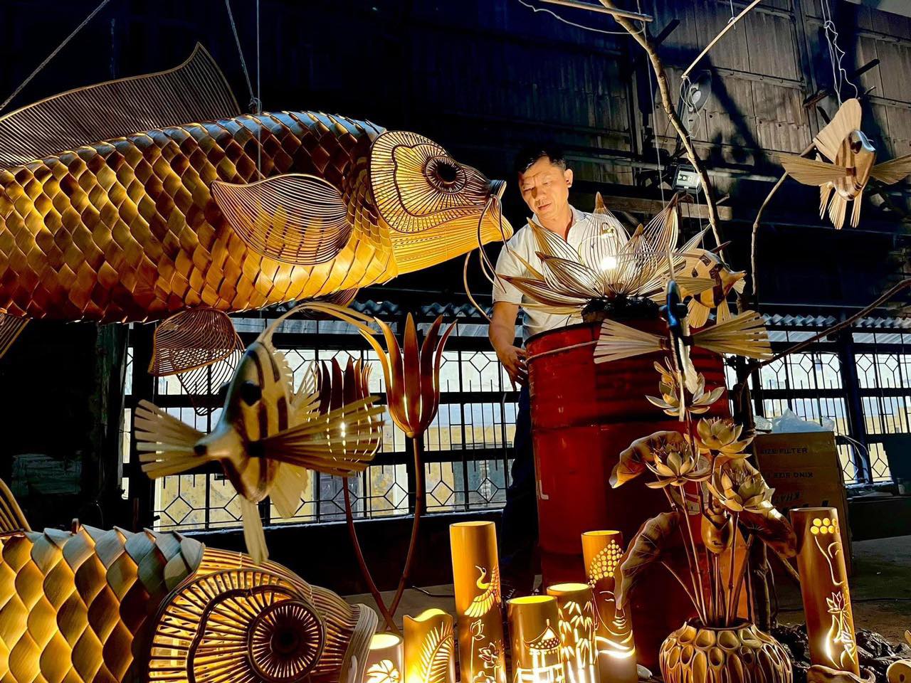 הענקת תעודת מורשת תרבותית לאומית בלתי מוחשית למקצוע בניית בתי הבמבוק והקוקוס בקאם טאן - תמונה 4