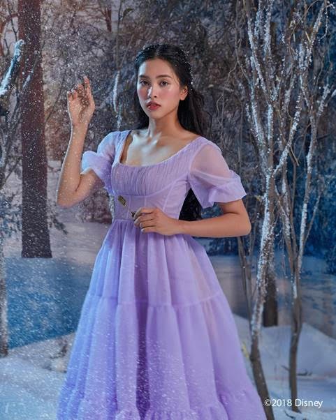 Hoa hậu Trần Tiểu Vy được  Disney  chọn tái hiện nhân vật trong phim 