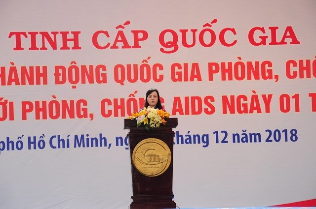 Hàng ngàn người tham dự Lễ mít tinh hưởng ứng Tháng hành động phòng chống HIV/AIDS - ảnh 2