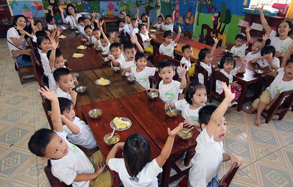 Tiếp tục dự án “Cải thiện tình trạng dinh dưỡng cho trẻ em dưới 5 tuổi” - ảnh 1
