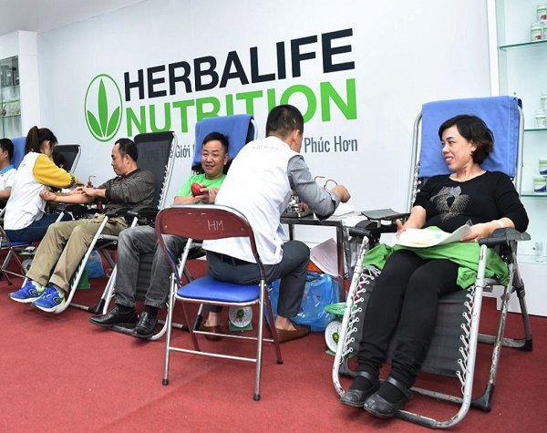 Herbalife Việt Nam tổ chức hiến máu tình nguyện - ảnh 1