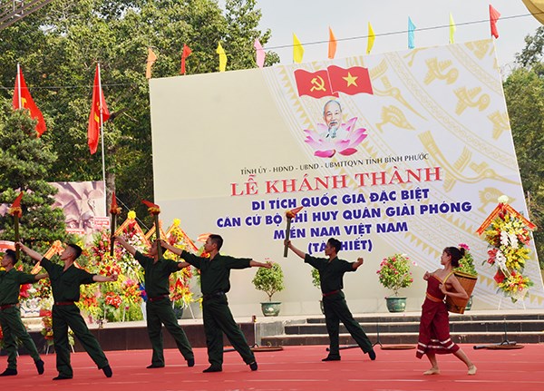 Khánh thành Di tích quốc gia đặc biệt Bộ Chỉ huy Quân giải phóng miền Nam Việt Nam - ảnh 6