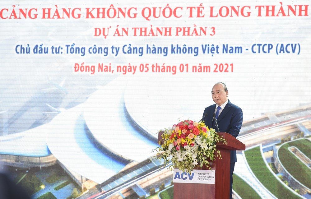 Thủ tướng dự lễ khởi công sân bay Long Thành giai đoạn 1 - ảnh 1