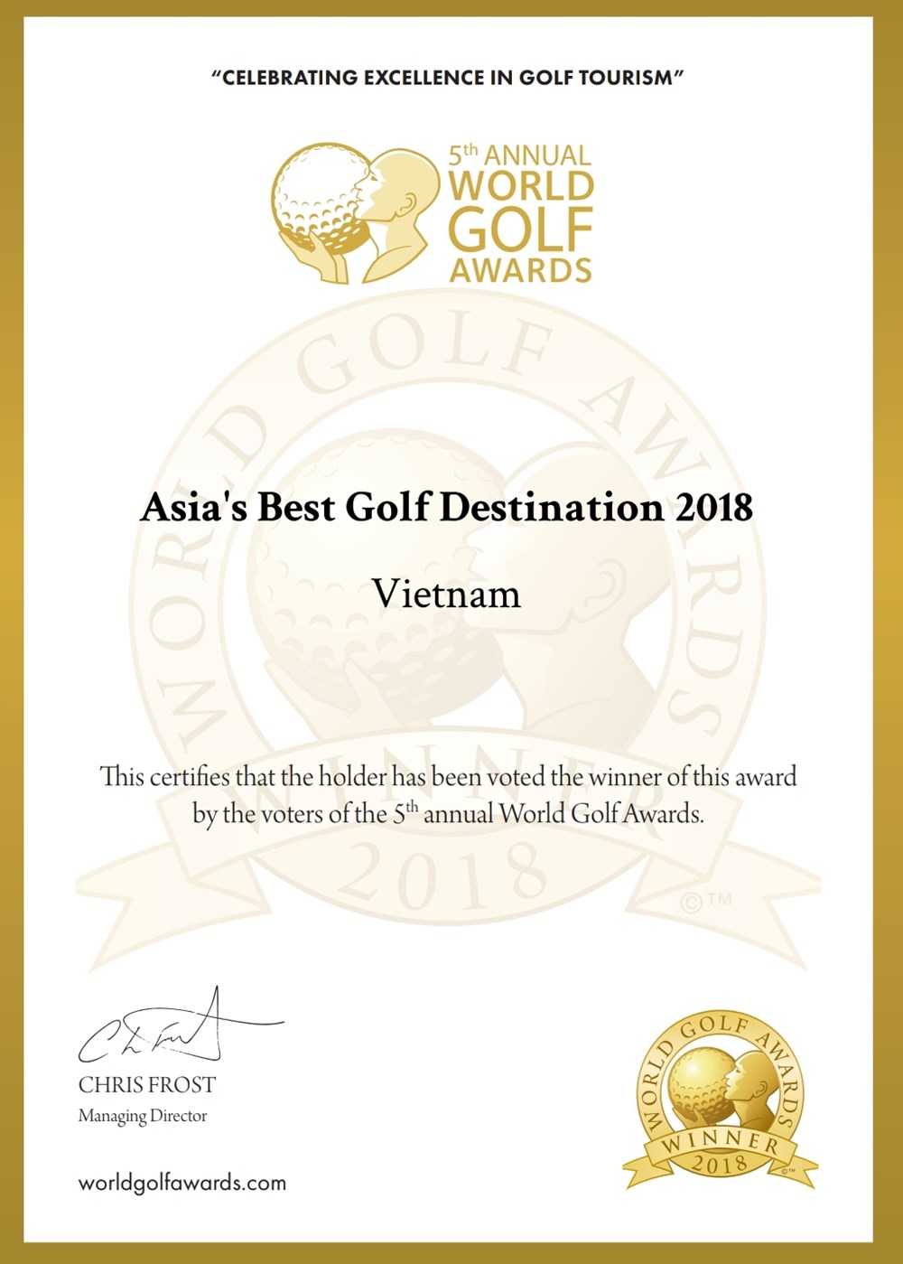 Việt Nam ghi dấu ấn trên bản đồ golf thế giới - ảnh 2