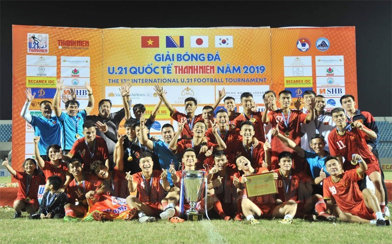 U21 tuyển chọn Việt Nam vô địch giải U21 quốc tế ở Đà Nẵng - ảnh 1