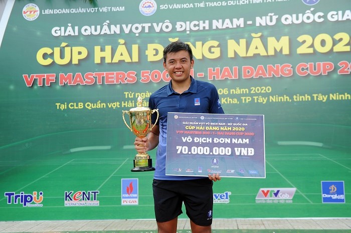Lý Hoàng Nam trở lại bằng cú đúp vô địch giải VTF Masters 500 - ảnh 1