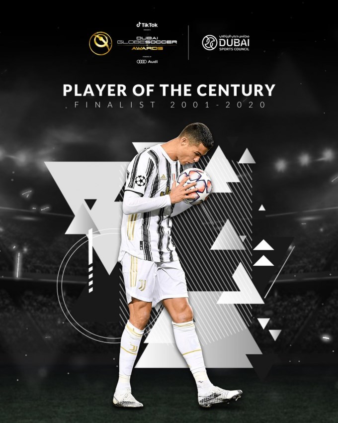 Ronaldo nhận giải “Cầu thủ xuất sắc nhất thế kỷ XXI” - ảnh 1