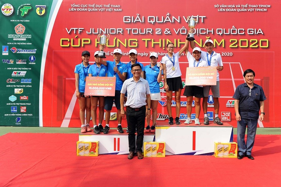 Nam Hải Đăng 1, nữ Quân đội vô địch đồng đội giải quần vợt VĐQG - ảnh 2