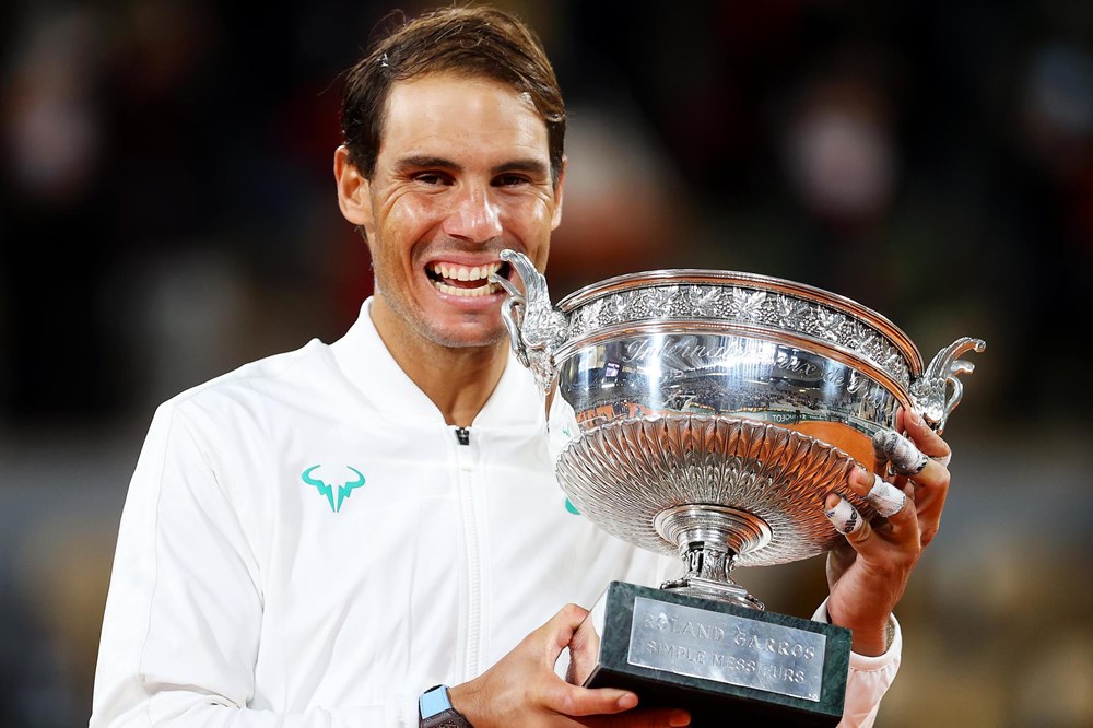 Nadal cân bằng kỷ lục 20 Grand Slam của Federer - ảnh 1