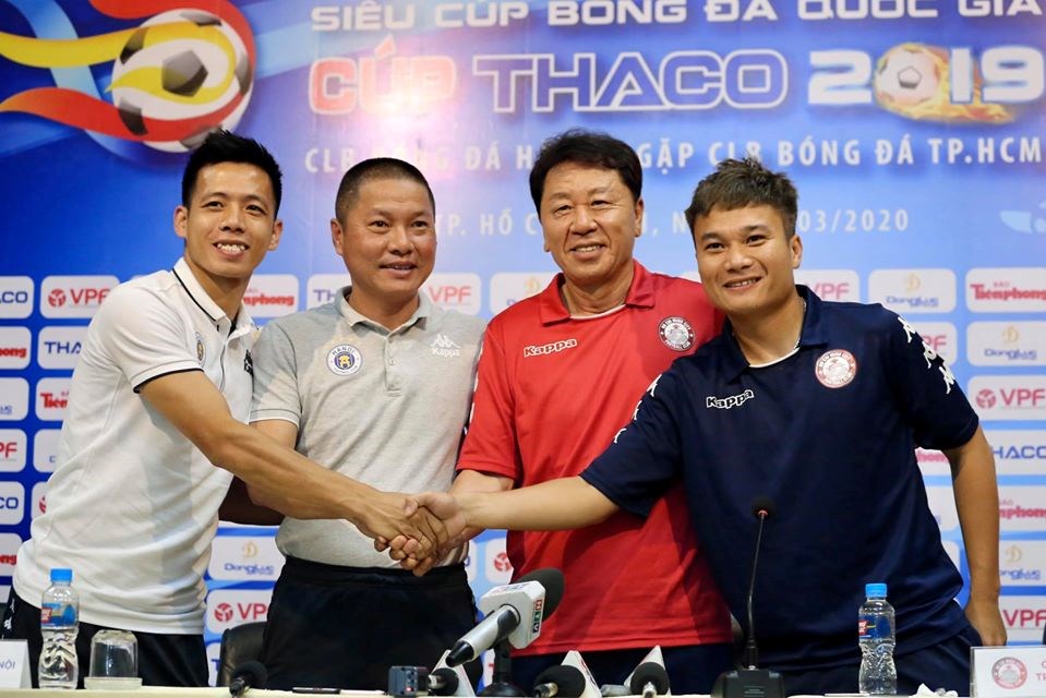 CLB TP.HCM và Hà Nội quyết tâm giành Siêu Cúp quốc gia - ảnh 1