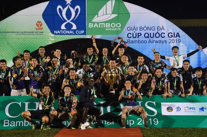CLB Hà Nội lần đầu tiên vô địch Cúp quốc gia - ảnh 1