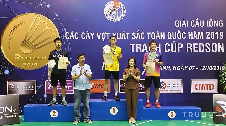 Tiến Minh vô địch Giải cầu lông các cây vợt xuất sắc toàn quốc 2019 - ảnh 1