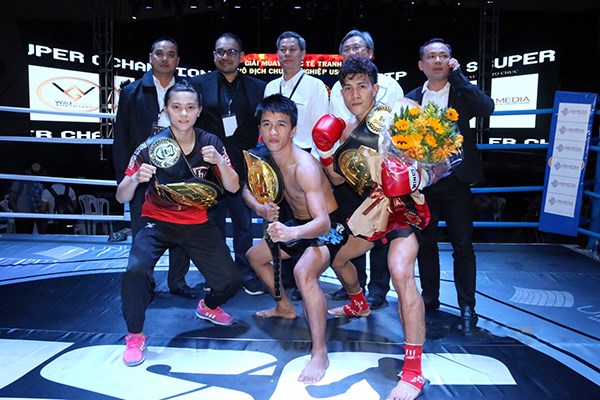 Muay Việt Nam bảo vệ thành công 3 đai vô địch chuyên nghiệp USC - ảnh 1