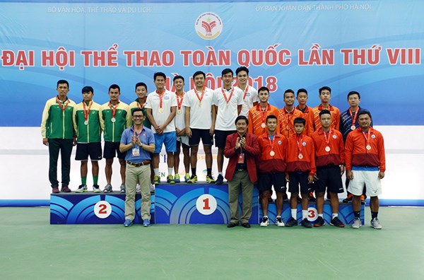 Môn Quần vợt Đại hội Thể thao toàn quốc lần VIII: Bình Dương, Đà Nẵng lên ngôi - ảnh 1