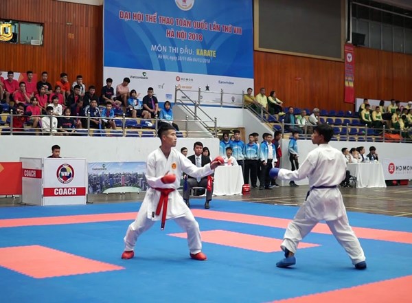 Đại hội Thể thao toàn quốc lần VIII: Quân Đội nhất toàn đoàn môn karate - ảnh 2