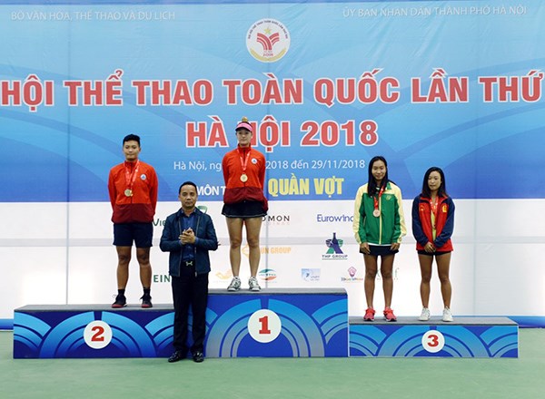 Môn Quần vợt Đại hội Thể thao toàn quốc lần VIII: Bình Dương, Đà Nẵng lên ngôi - ảnh 3
