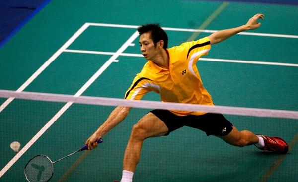 Nguyễn Tiến Minh lần thứ hai vào tứ kết giải cầu lông châu Á - ảnh 1