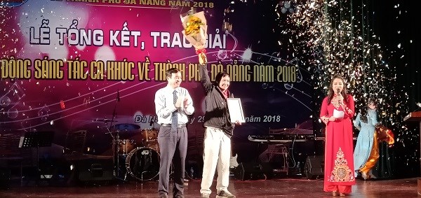 Trao giải Cuộc vận động sáng tác ca khúc về Đà Nẵng năm 2018 - ảnh 1