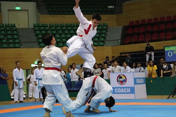 Hơn 400 VĐV tham dự Giải Karate các CLB TP Đà Nẵng - ảnh 1