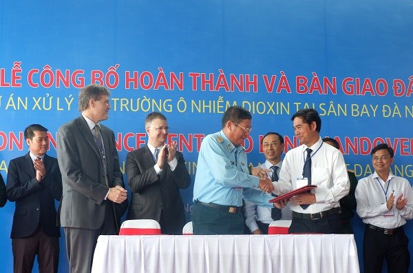 Hoàn thành Dự án xử lý ô nhiễm dioxin tại sân bay Đà Nẵng - ảnh 3