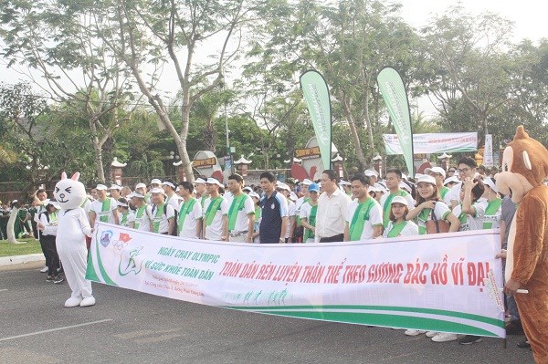 Đà Nẵng: 4.000 người tham gia Ngày chạy Olympic vì sức khỏe toàn dân - ảnh 2