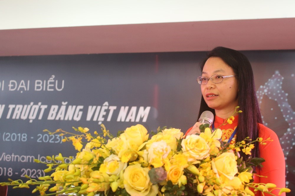 Bà Chu Thị Thanh Hà làm Chủ tịch Liên đoàn trượt băng Việt Nam - ảnh 1