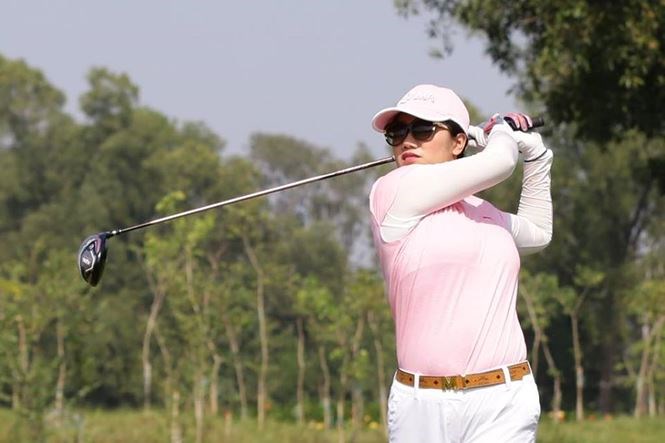 Hoa hậu Trần Tiểu Vy dự giải golf gây Quỹ hỗ trợ tài năng trẻ - ảnh 2